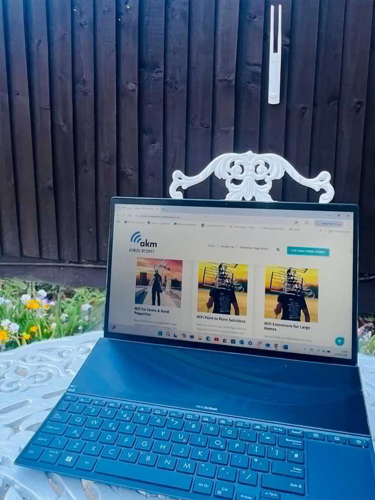 Outdoor WiFi for Gardens & Patios in Weston-Super-Mare